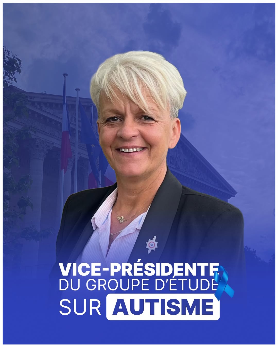 Vice-présidente du groupe d'étude sur l'autisme